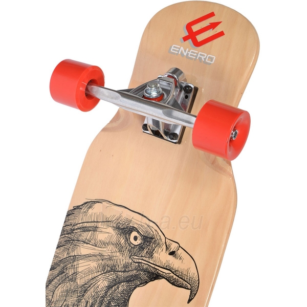 Skrituļdēlis - Longboard Enero Eagle, 41,5x9,5, juoda paveikslėlis 2 iš 4