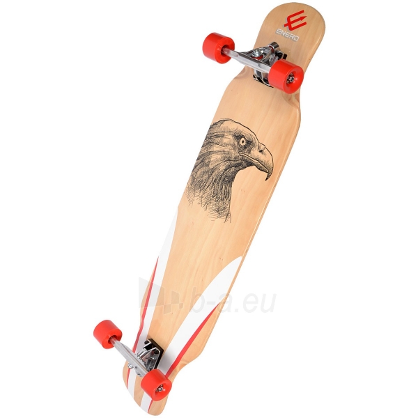 Skrituļdēlis - Longboard Enero Eagle, 41,5x9,5, juoda paveikslėlis 3 iš 4