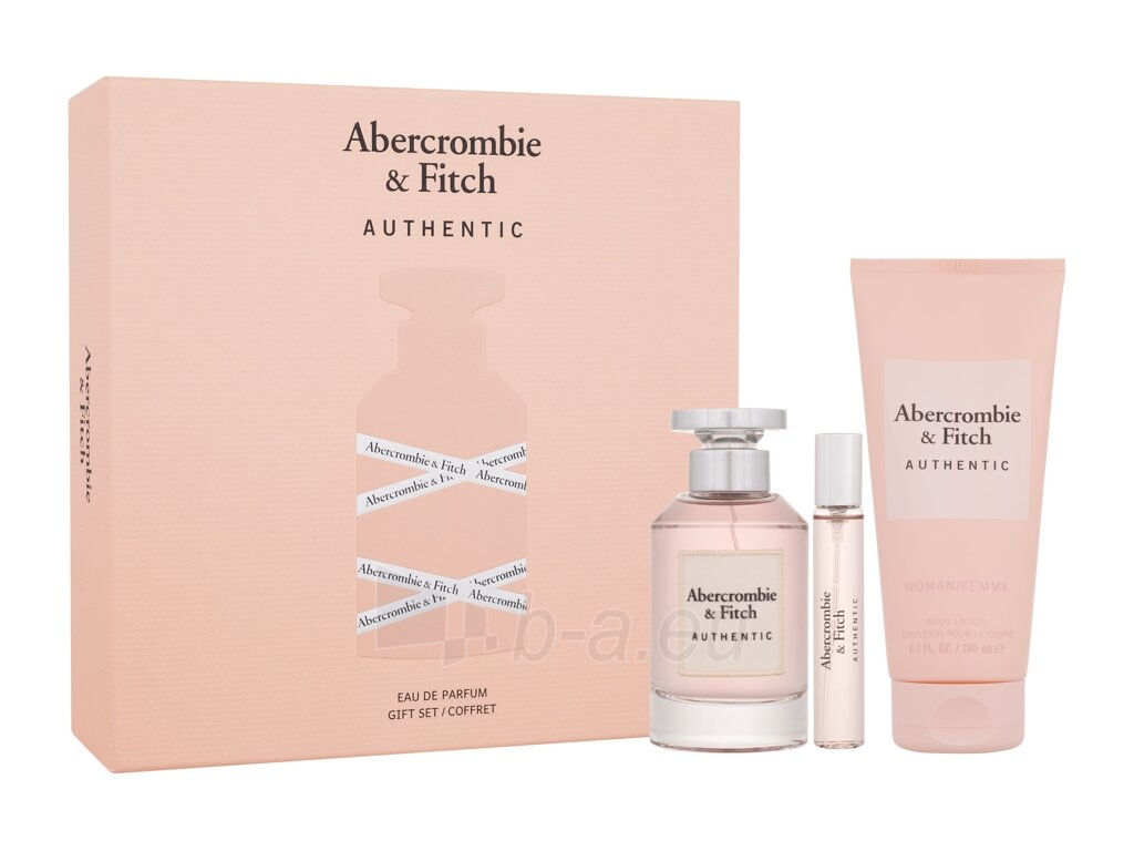 RInkinys vanduo Abercrombie & Fitch Authentic EDP 100ml paveikslėlis 1 iš 1