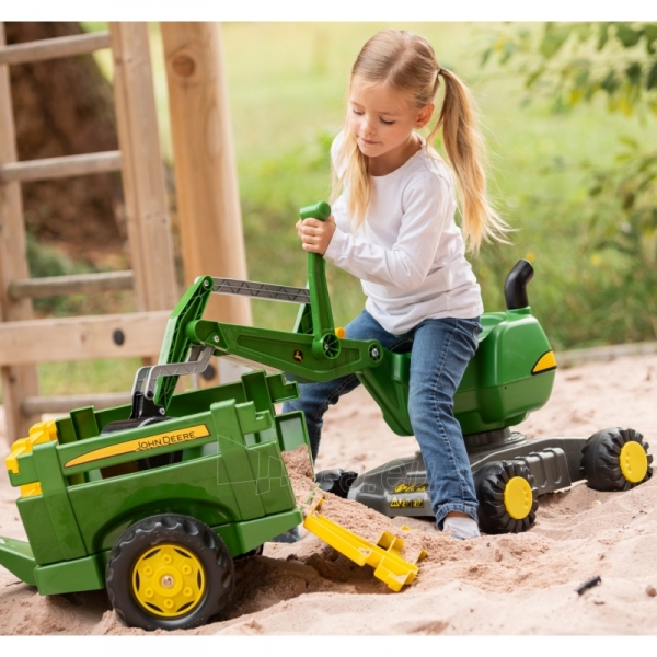 Rolly Toys John Deere savaeigis ekskavatorius paveikslėlis 2 iš 5