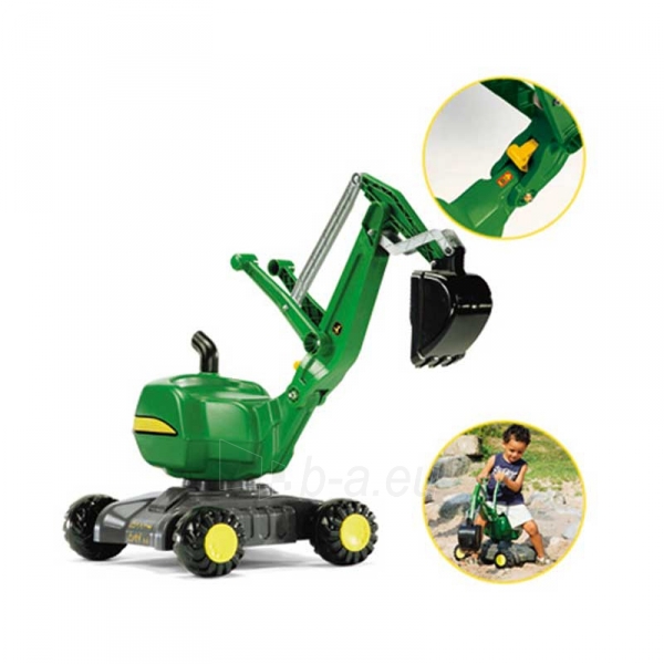 Rolly Toys John Deere savaeigis ekskavatorius paveikslėlis 3 iš 5