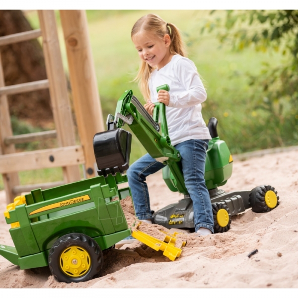 Rolly Toys John Deere savaeigis ekskavatorius paveikslėlis 5 iš 5