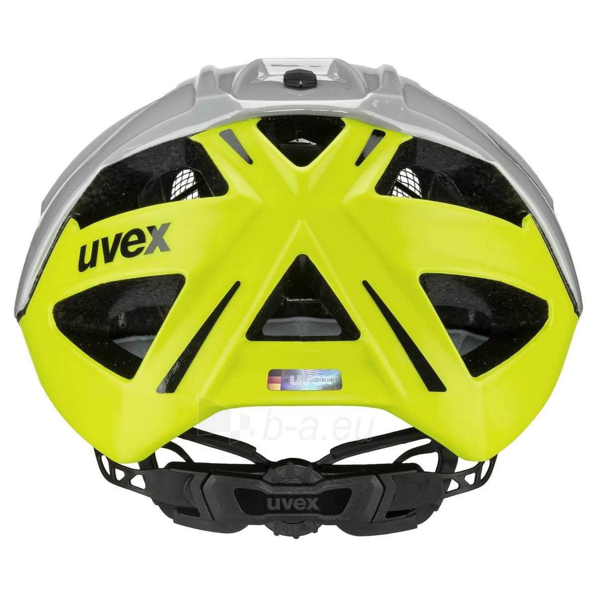 Šalmas Uvex Gravel x rhino-neon yellow-52-57CM paveikslėlis 4 iš 5