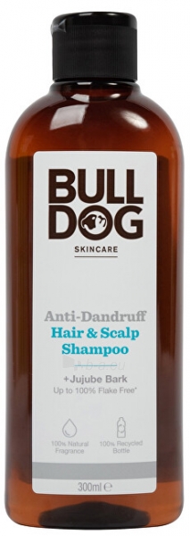 Šampūnas Bulldog Anti-dandruff shampoo (Anti-Dandruff Hair & Scalp Shampoo + Jujube Bark) 300 ml paveikslėlis 1 iš 3