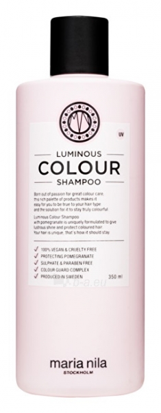 Shampoo dažytiems plaukams Maria Nila Luminous Colour 1000 ml paveikslėlis 1 iš 2