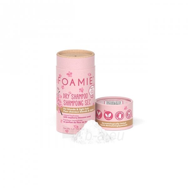 Šampūnas Foamie Berry Blonde (Dry Shampoo) 40 g paveikslėlis 2 iš 2