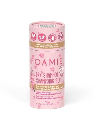 Šampūnas Foamie Dry shampoo for brown and dark hair Berry Brunette (Dry Shampoo) 40 g paveikslėlis 1 iš 2