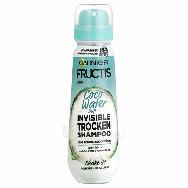 Šampūnas Garnier Invisible dry shampoo with the scent of coconut water (Dry Shampoo) 100 ml paveikslėlis 1 iš 7