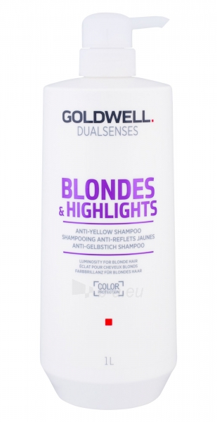 Šampūnas Goldwell Dualsenses Blondes Highlights Shampoo 1000ml paveikslėlis 1 iš 1