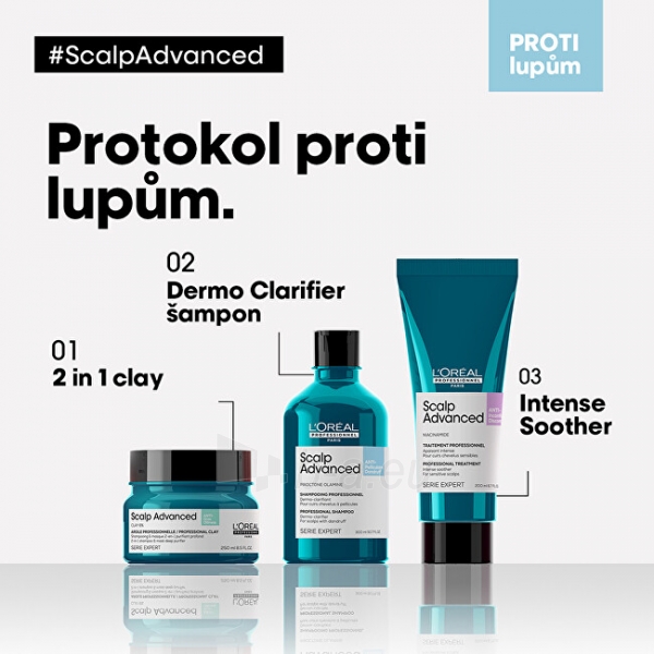 Šampūnas L´Oréal Professionnel (Anti-Dandruff Dermo Clarifier Shampoo) Scalp Advanced - 300 ml paveikslėlis 6 iš 7