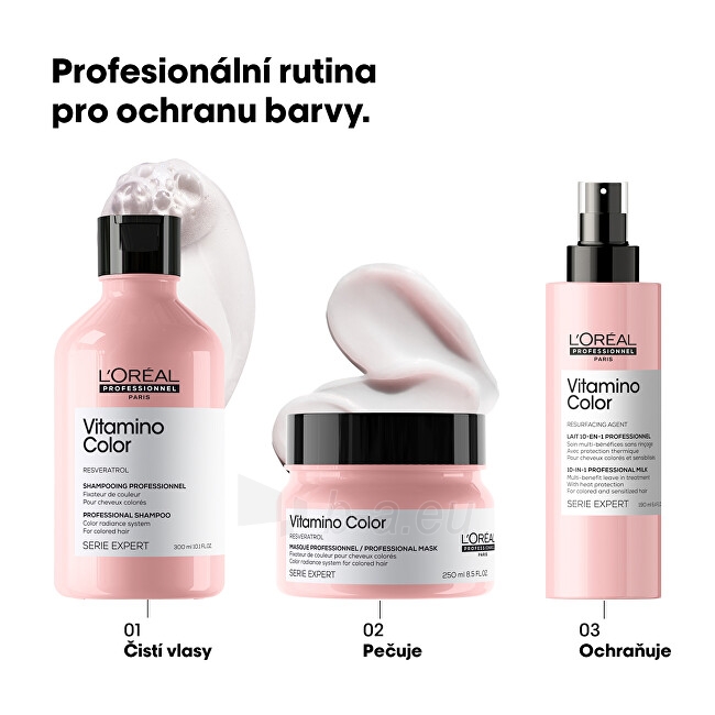 Šampūnas L´Oréal Professionnel Série Expert Resveratrol Vitamino Color (Shampoo) - 300 ml paveikslėlis 6 iš 8