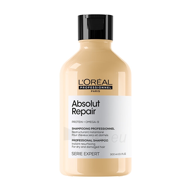 Šampūnas L´Oréal Professionnel Serum Expert Absolut Repair Gold Quinoa + Protein (Instant Resurfacing Shampoo) - 300 ml paveikslėlis 1 iš 8