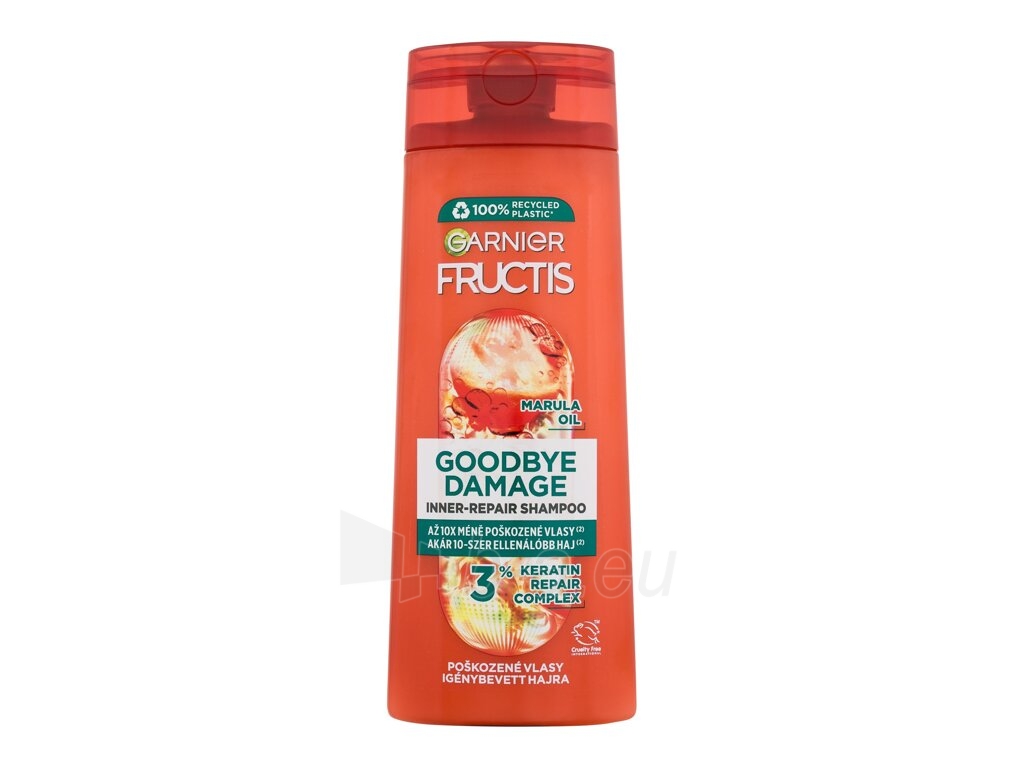 Šampūnas plaukams Garnier Fructis Goodbye Damage Shampoo Cosmetic 250ml paveikslėlis 1 iš 1