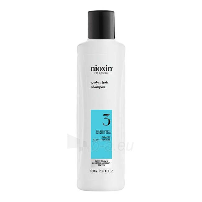 Nioxin System 3 Cleanser Shampoo Cosmetic 1000ml paveikslėlis 3 iš 3