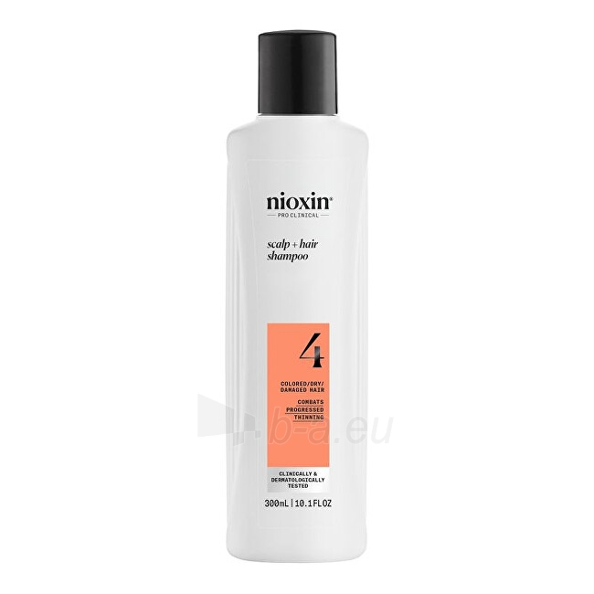 Šampūnas plaukams Nioxin System 4 Cleanser Shampoo Cosmetic 1000ml paveikslėlis 3 iš 3