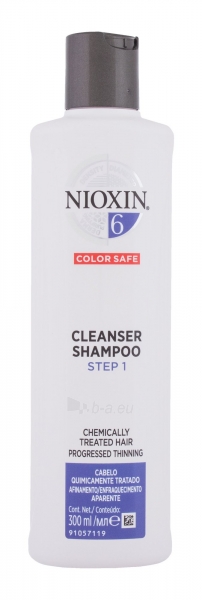 Nioxin System 6 Cleanser Shampoo Cosmetic 300ml paveikslėlis 1 iš 1