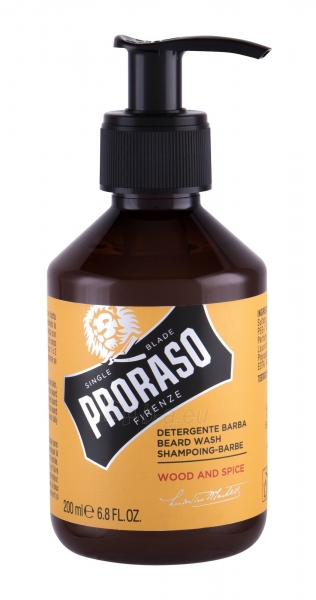 Šampūnas PRORASO Wood & Spice Beard 200ml paveikslėlis 1 iš 1