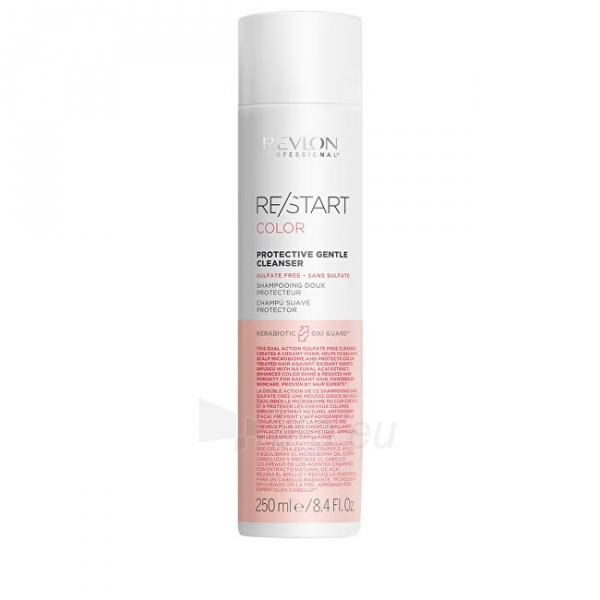 Šampūnas Revlon Professional Cleansing shampoo for colored hair Restart Color ( Protective Gentle Clean ser) - 250 ml paveikslėlis 1 iš 2