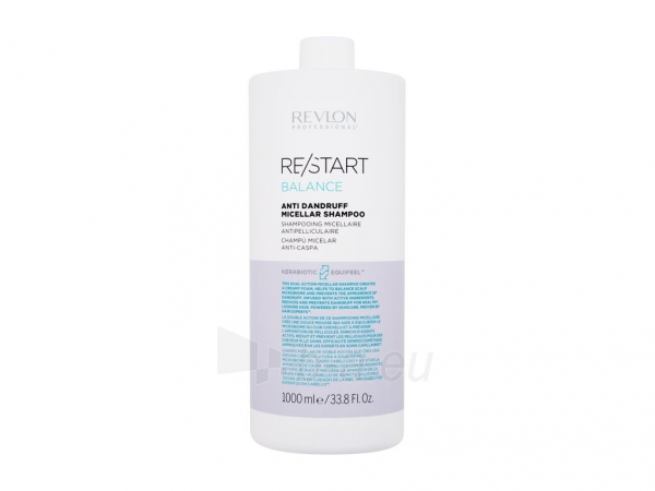 Šampūnas Revlon Professional Re/Start Balance Anti Dandruff Micellar Shampoo Shampoo 1000ml paveikslėlis 1 iš 1