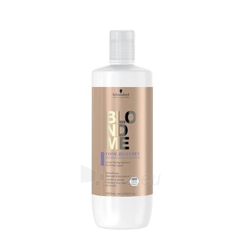 Šampūnas Schwarzkopf Professional Blondme Cool Blonde ( Neutral izing Shampoo) - 300 ml paveikslėlis 2 iš 4