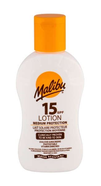 Saulės kremas Malibu Lotion SPF15 Sun Body Lotion 100ml paveikslėlis 1 iš 1