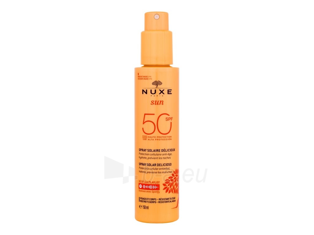 Saulės kremas NUXE Sun Melting Spray Sun Body Lotion 150ml SPF50 paveikslėlis 1 iš 1