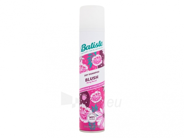 Sausas šampūnas plaukams Batiste Dry Shampoo Blush Cosmetic 200ml paveikslėlis 1 iš 1