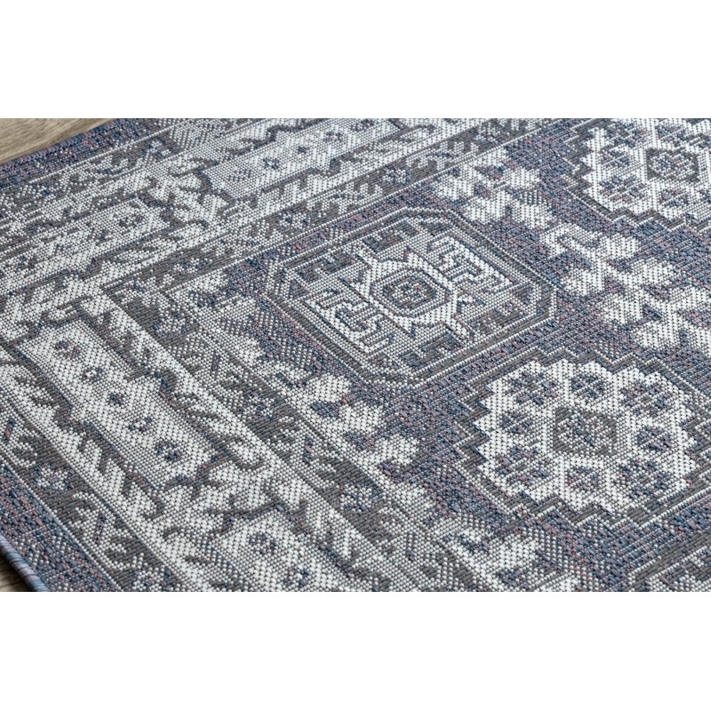 Sendinto dizaino kilimas su mėlynais atspalviais SION Ornamentas | 120x170 cm paveikslėlis 6 iš 16