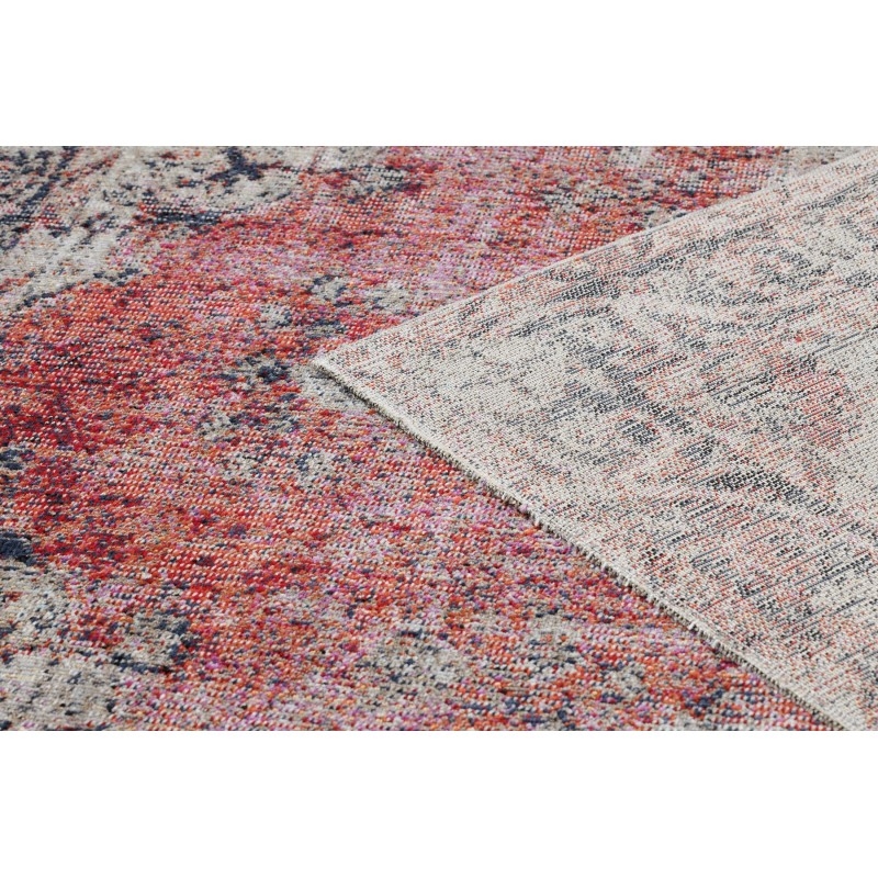 Sendinto dizaino lauko kilimas su raudonais akcentais MUNDO | 160x220 cm paveikslėlis 15 iš 16