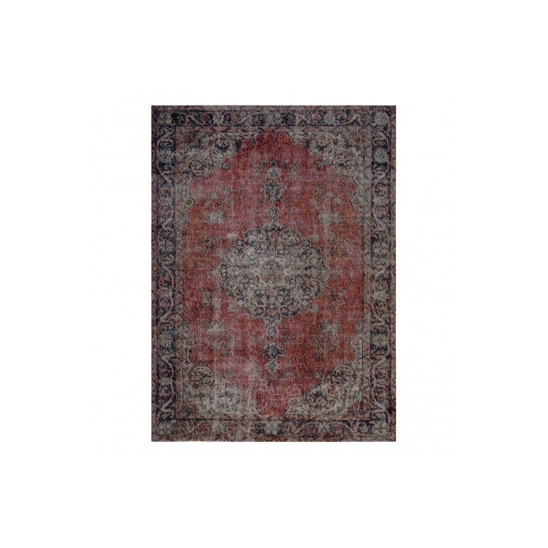 Sendinto dizaino lauko kilimas su raudonais akcentais MUNDO | 160x220 cm paveikslėlis 3 iš 16