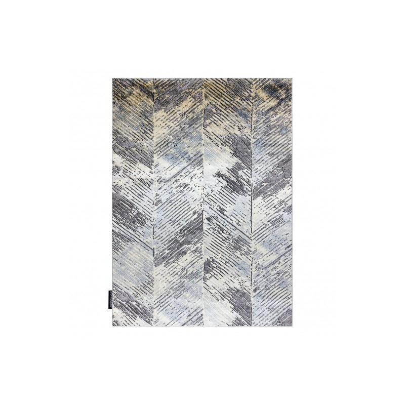 Sendinto dizaino struktūrinis kilimas DE LUXE Chevron | 120x170 cm paveikslėlis 12 iš 13