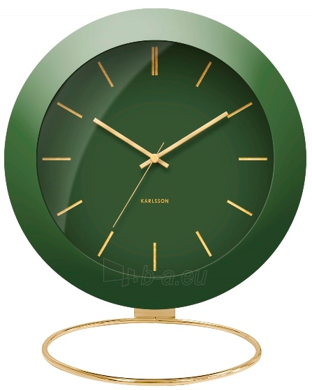 Sieninis laikrodis Karlsson Table clock KA5833GR paveikslėlis 1 iš 2