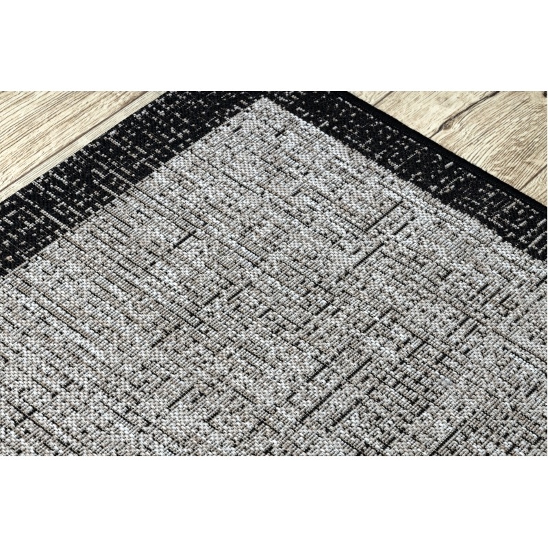 Sizalio kilimas su juoda kraštine FLOORLUX | 120x170 cm paveikslėlis 5 iš 16