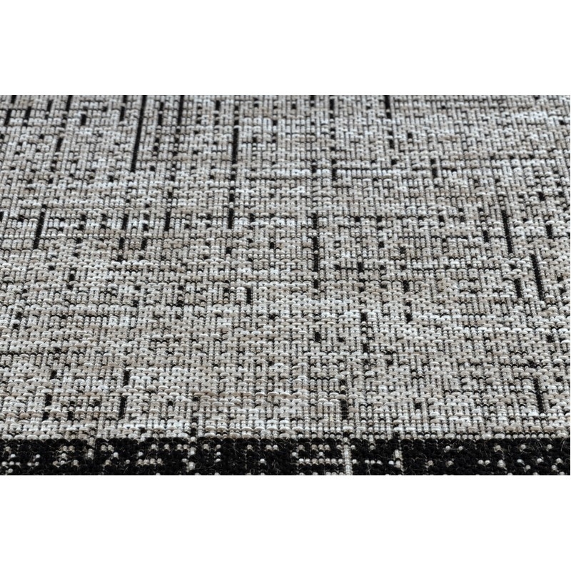 Sizalio kilimas su juoda kraštine FLOORLUX | 200x290 cm paveikslėlis 6 iš 16