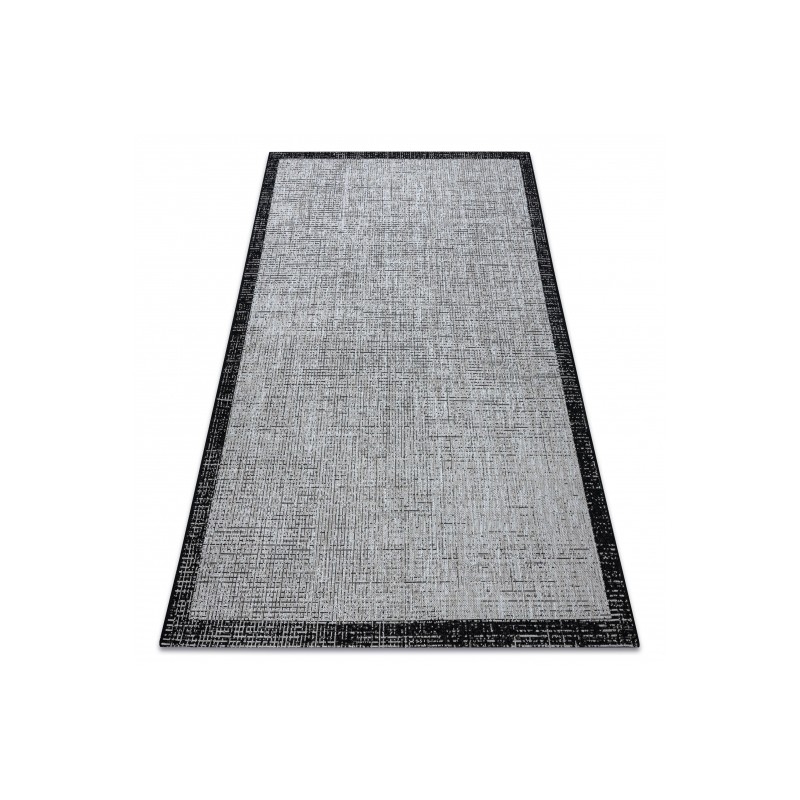 Sizalio kilimas su juoda kraštine FLOORLUX | 200x290 cm paveikslėlis 16 iš 16