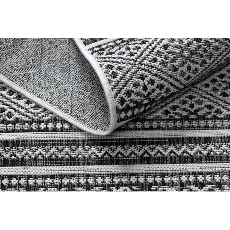 Sizalio kilimas su juodais raštais SION Boho | 120x170 cm paveikslėlis 14 iš 16