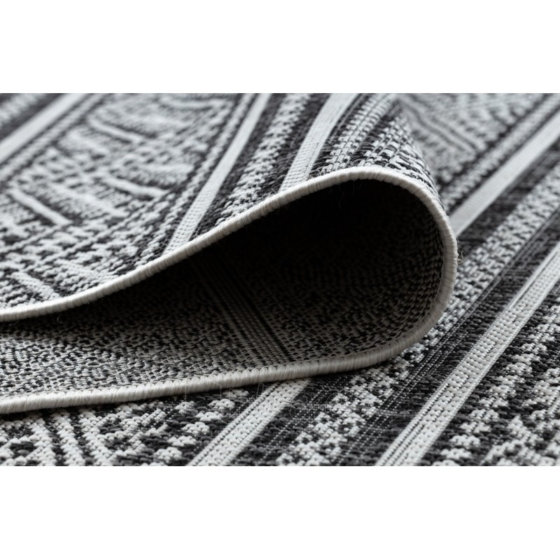 Sizalio kilimas su juodais raštais SION Boho | 120x170 cm paveikslėlis 10 iš 16