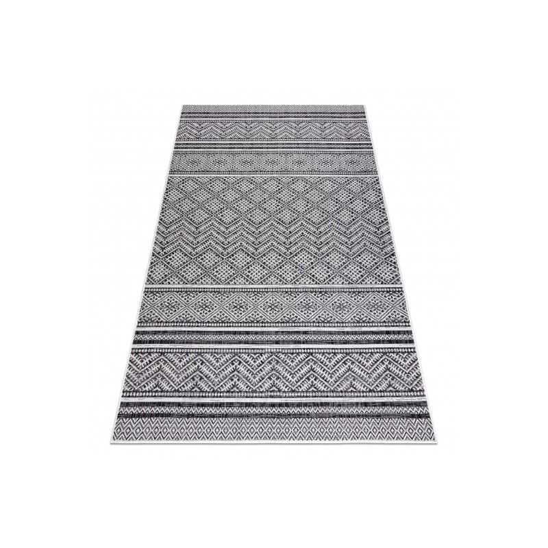 Sizalio kilimas su juodais raštais SION Boho | 120x170 cm paveikslėlis 16 iš 16