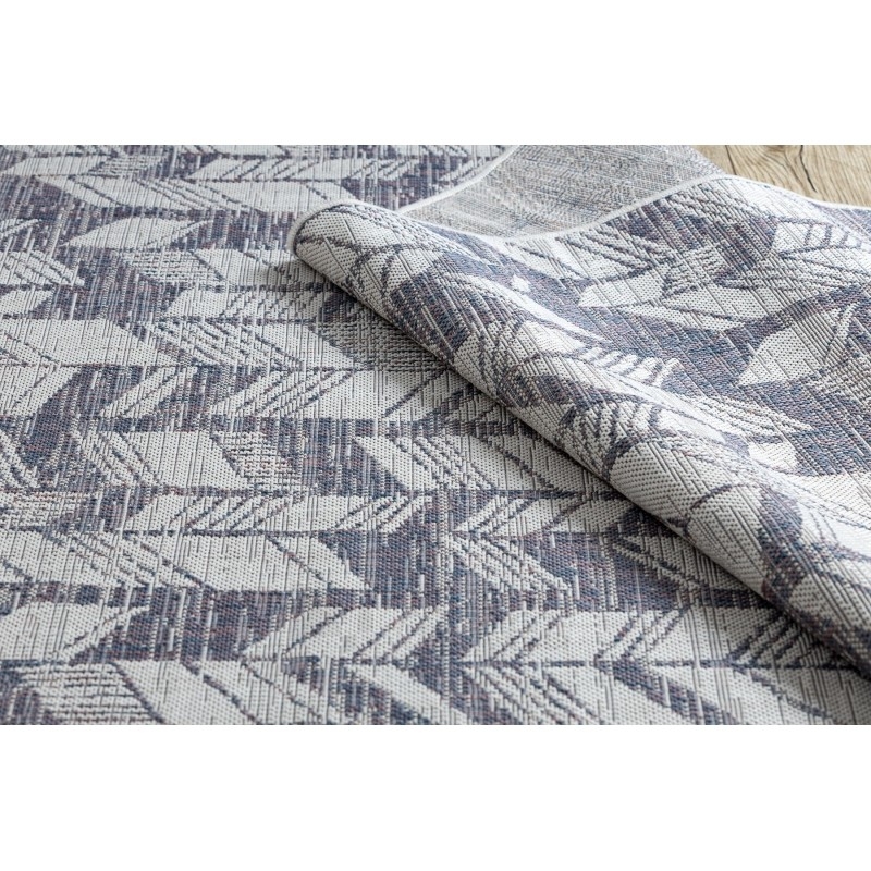 Sizalio kilimas su mėlynais raštais SION Chevron | 120x170 cm paveikslėlis 11 iš 16