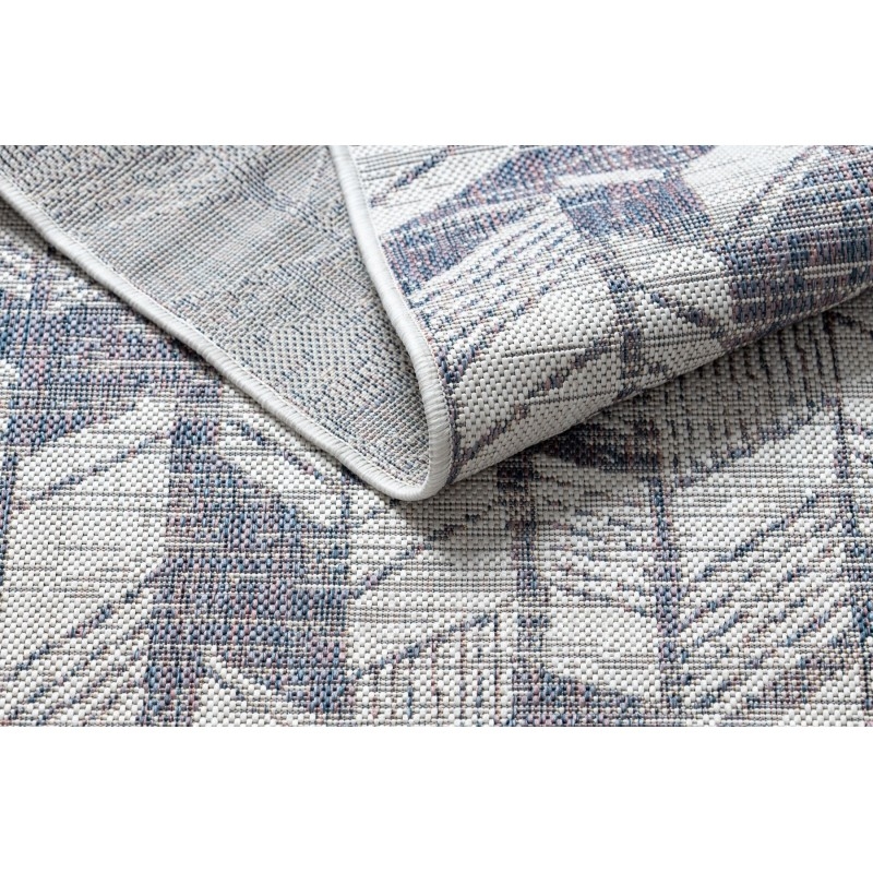 Sizalio kilimas su mėlynais raštais SION Chevron | 180x270 cm paveikslėlis 14 iš 16