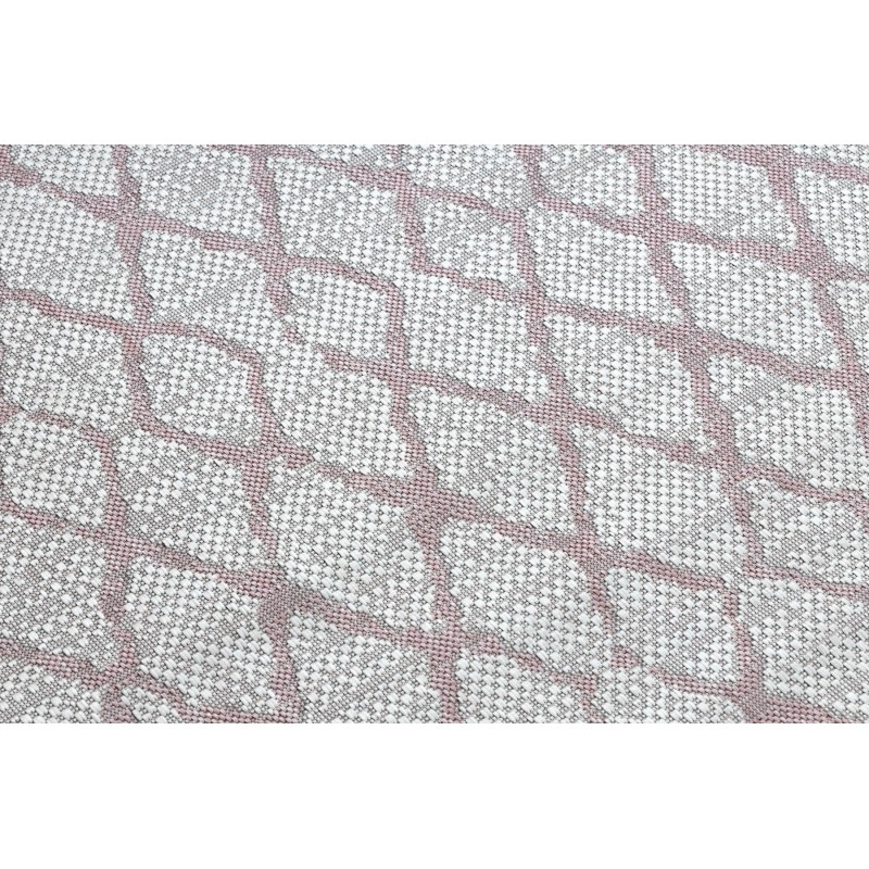 Sizalio kilimas su rožinės spalvos raštu SION | 200x290 cm paveikslėlis 5 iš 15