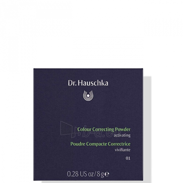 Skaistalai Dr. Hauschka Invigorating powder for unifying skin tone 01 ( Color Correcting Powder) 8 g paveikslėlis 2 iš 2