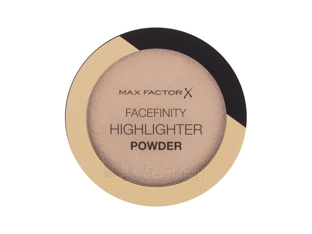 Skaistalai veidui Max Factor Facefinity 002 Golden Hour Highlighter Powder Brightener 8g paveikslėlis 1 iš 2