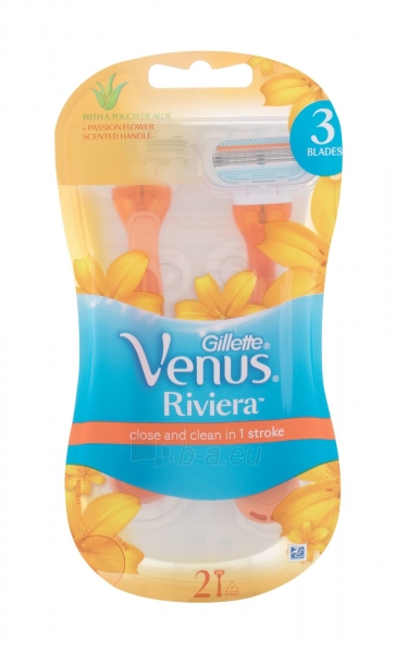 Skustuvas Gillette Venus Riviera Razor 2vnt paveikslėlis 1 iš 1