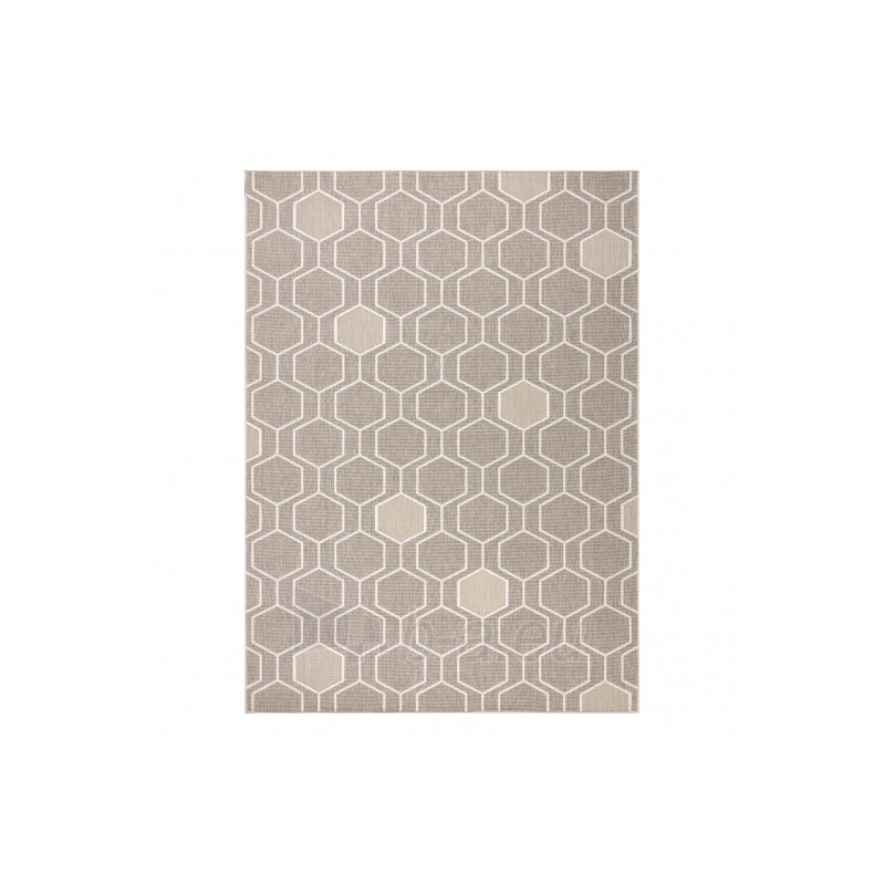 Smėlio spalvos kilimas SPRING Geometry | 160x230 cm paveikslėlis 2 iš 16