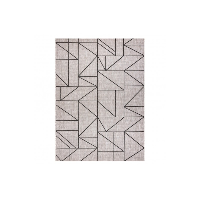 Smėlio spalvos sizalio kilimas su geometriniais motyvais FLOORLUX | 60x110 cm paveikslėlis 3 iš 16