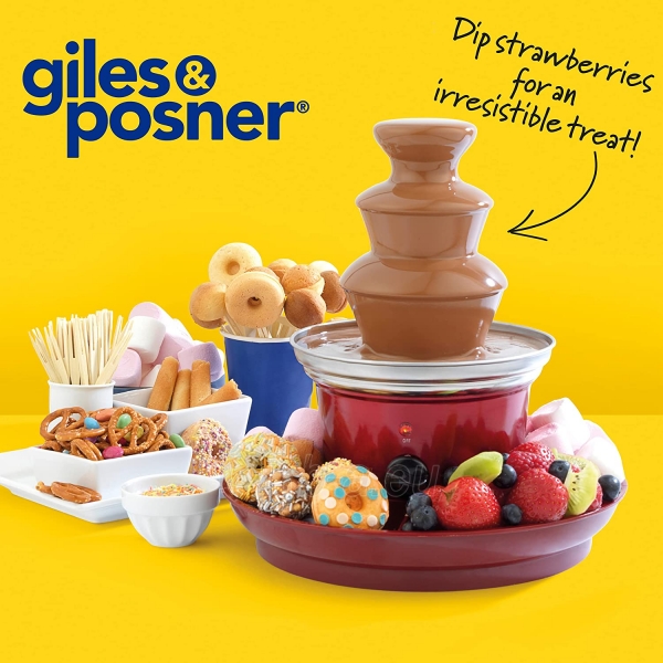 Šokolado fontanas Giles & Posner EK3428GVDEEU7 Dip & Share Chocolate Fountain paveikslėlis 6 iš 6