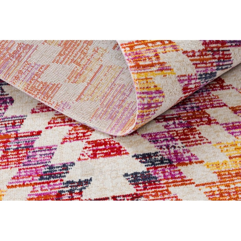 Spalvingas kilimas su raštais MUNDO Rombai | 140x190 cm paveikslėlis 14 iš 16