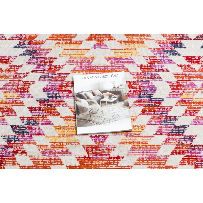 Spalvingas kilimas su raštais MUNDO Rombai | 200x290 cm paveikslėlis 1 iš 16