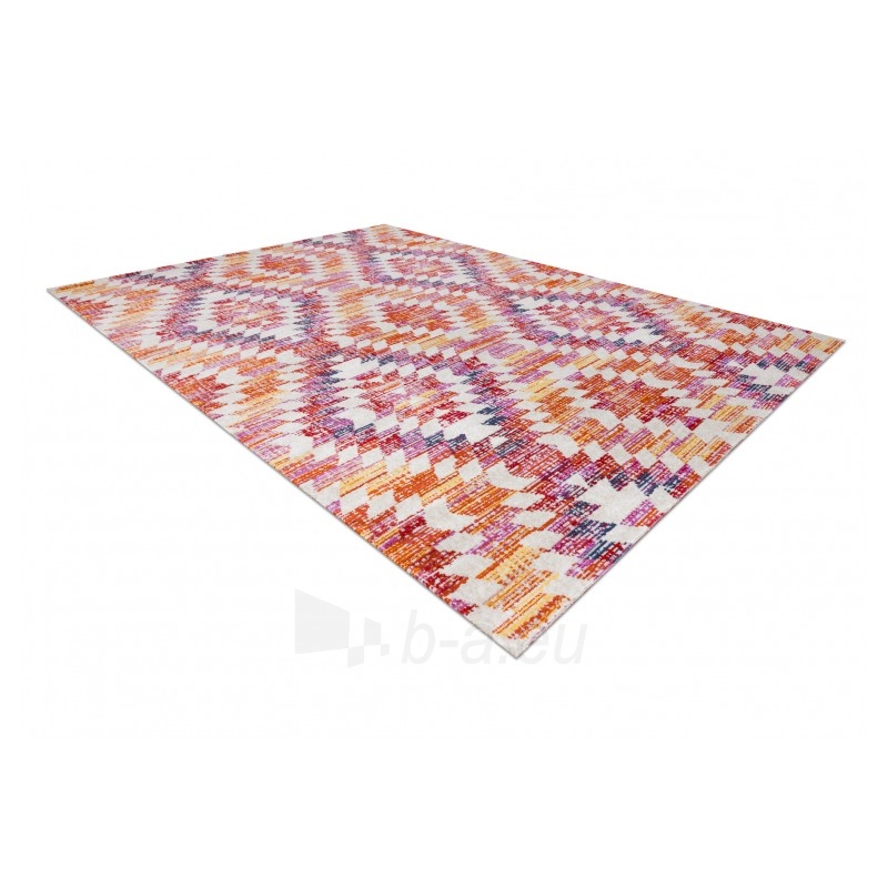 Spalvingas kilimas su raštais MUNDO Rombai | 200x290 cm paveikslėlis 3 iš 16